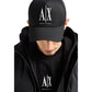 Black Cotton Cap (Baseball Hat)