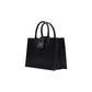 Black Polyester Handbag