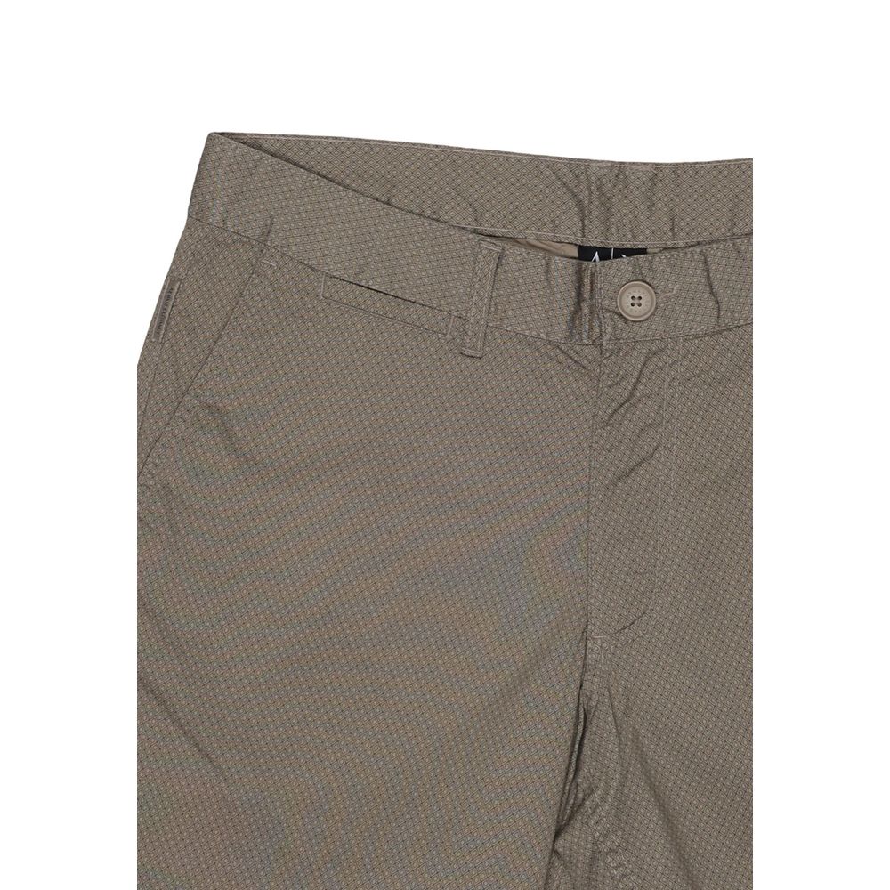 Beige Cotton Shorts