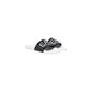 Black And White Pvc Slippers