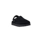 Black Recycled Polyester Platform Pumps