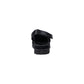 Black Recycled Polyester Platform Pumps