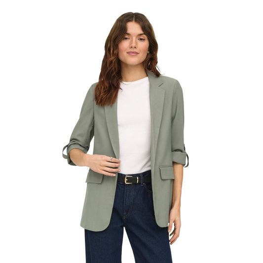 Green Viscose Blazer