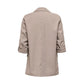Beige Viscose Blazer