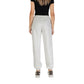 White Viscose Joggers (Workout Pants)