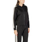 Black Cotton Hoodie