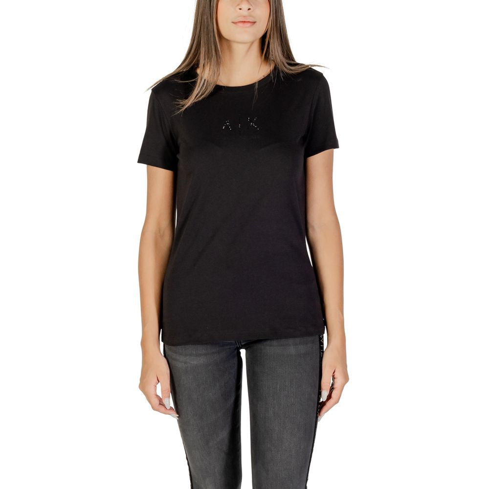 Black Cotton T-Shirt