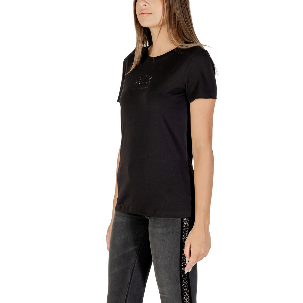 Black Cotton T-Shirt