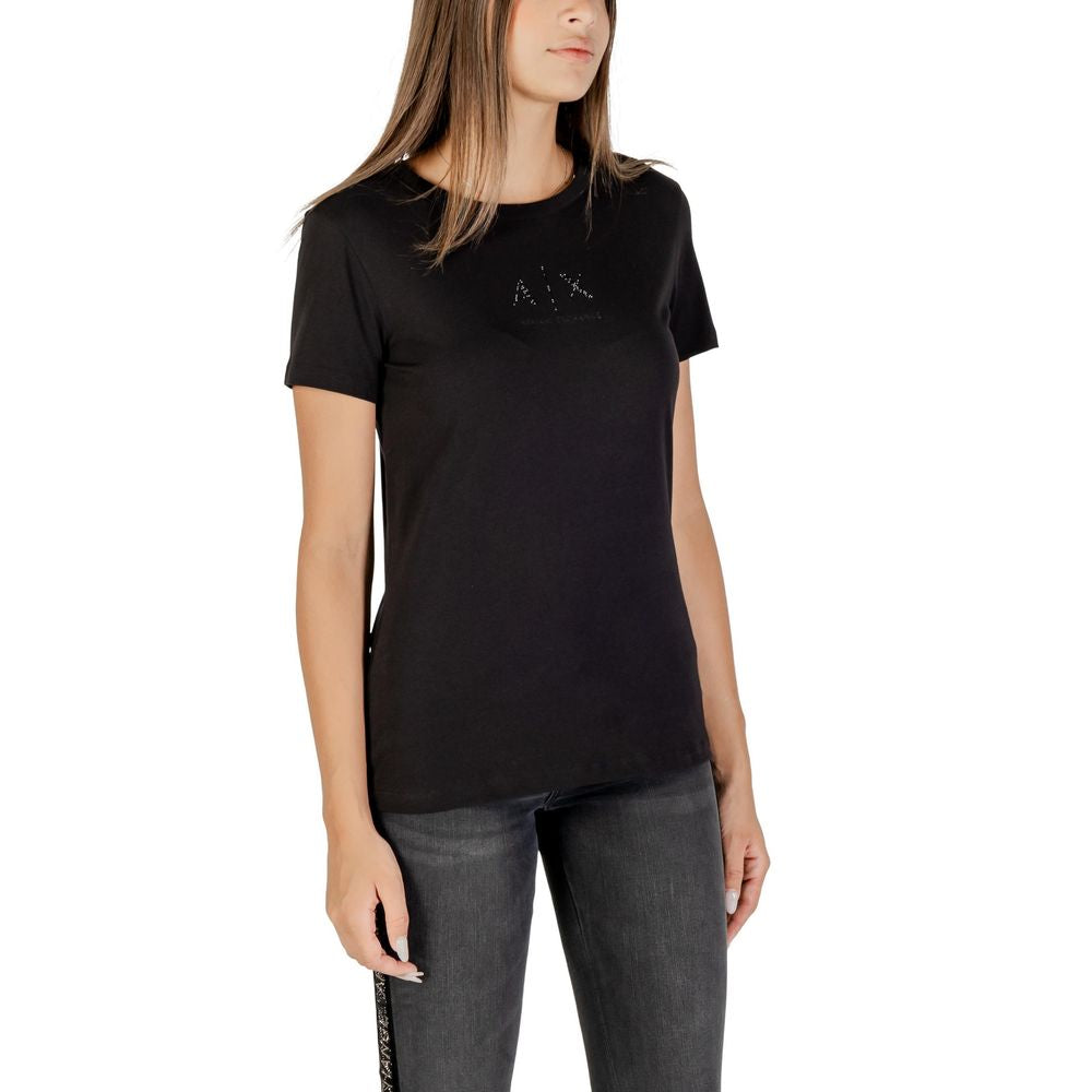 Black Cotton T-Shirt