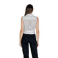 White Polyester Blouse