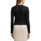 Black Cotton Long Sleeve T-Shirt