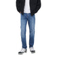 Blue Cotton Relaxed Fit Jeans