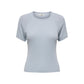 Blue Viscose T-Shirt