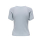 Blue Viscose T-Shirt