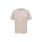 Beige Organic Cotton T-Shirt