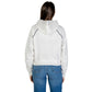Cream Recycled Cotton Hoodie