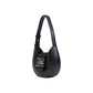 Black Polyester Handbag