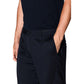 Blue Cotton Skinny Pants