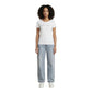 White Elastane T-Shirt