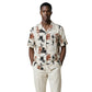 Beige Viscose Shortsleeve Shirt