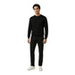 Black Cotton Skinny Pants
