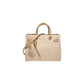 Beige Polyester Handbag