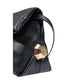Black Polyethylene Clutch Bag