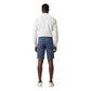 Blue Cotton Bermuda Shorts