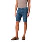 Blue Recycled Cotton Bermuda Shorts
