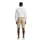 Beige Cotton Bermuda Shorts