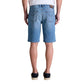 Light Blue Cotton Bermuda Shorts