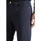 Blue Cotton Skinny Jeans