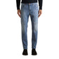 Light Blue Recycled Polyester Skinny Jeans