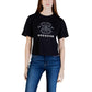 Black Viscose T-Shirt
