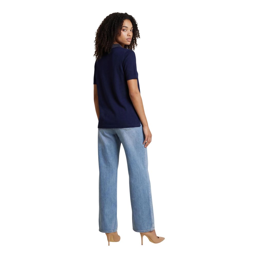 Blue Wool T-Shirt