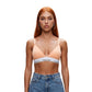 Orange Cotton Bra