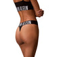 Black Polyester Pantie
