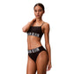 Black Polyester Pantie
