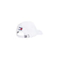 White Recycled Polyester Cap (Baseball Hat)