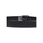 Bicolor Leather Regular Belt
