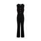 Black Polyester Jumpsuit