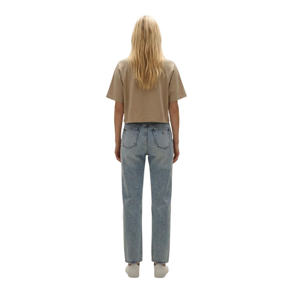 Beige Cotton T-Shirt