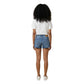 Blue Cotton Shorts