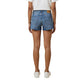 Blue Cotton Shorts