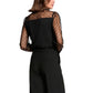 Black Polyester Sweater
