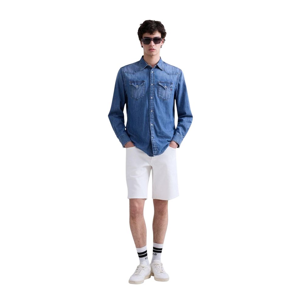 Blue Denim Shirt