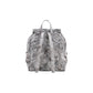Gray Cotton Backpack