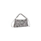Gray Cotton Handbag