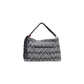 Blue Cotton Handbag