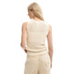 Beige Cotton Tank Tops